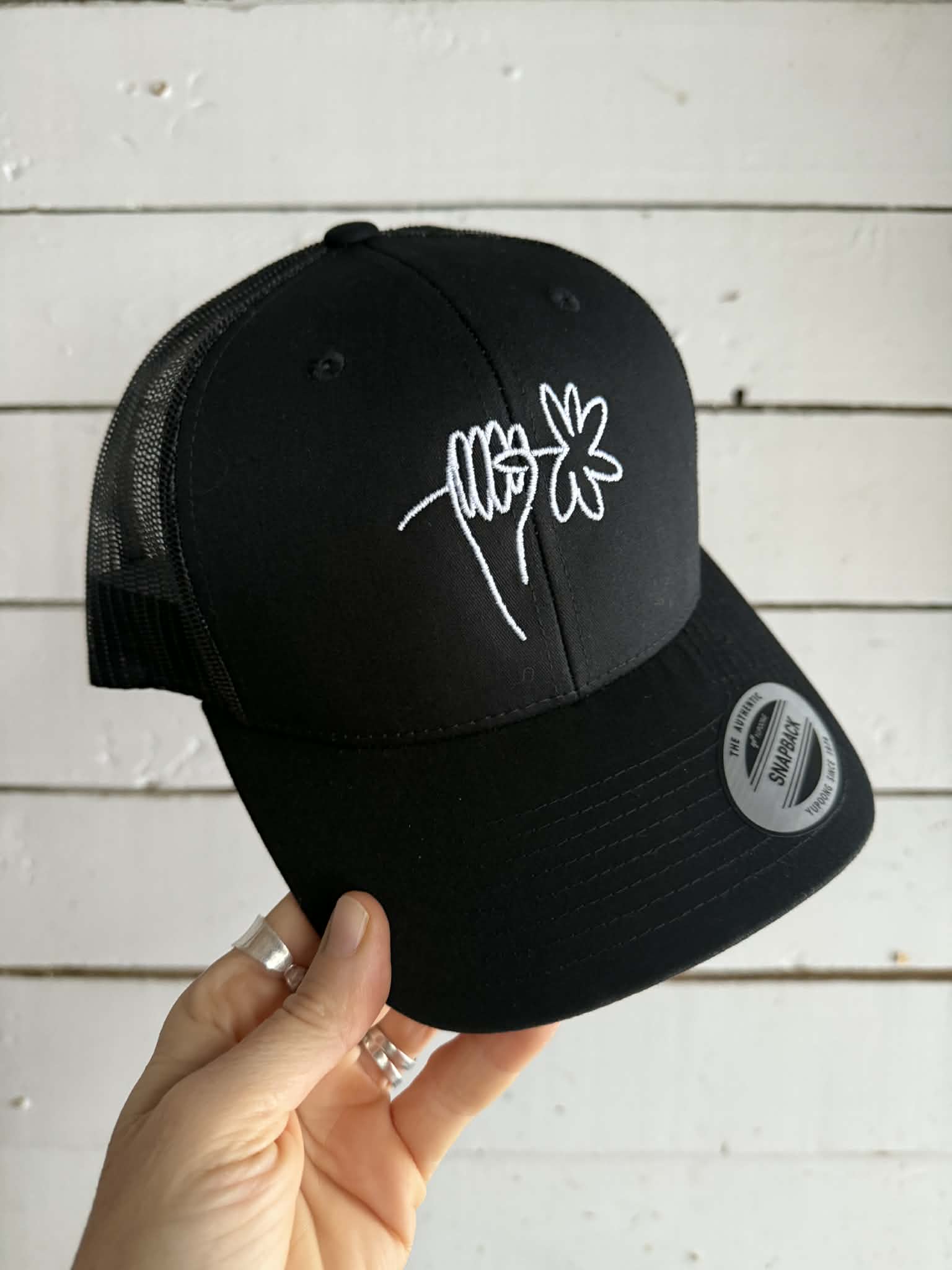 The casquette Flower Power